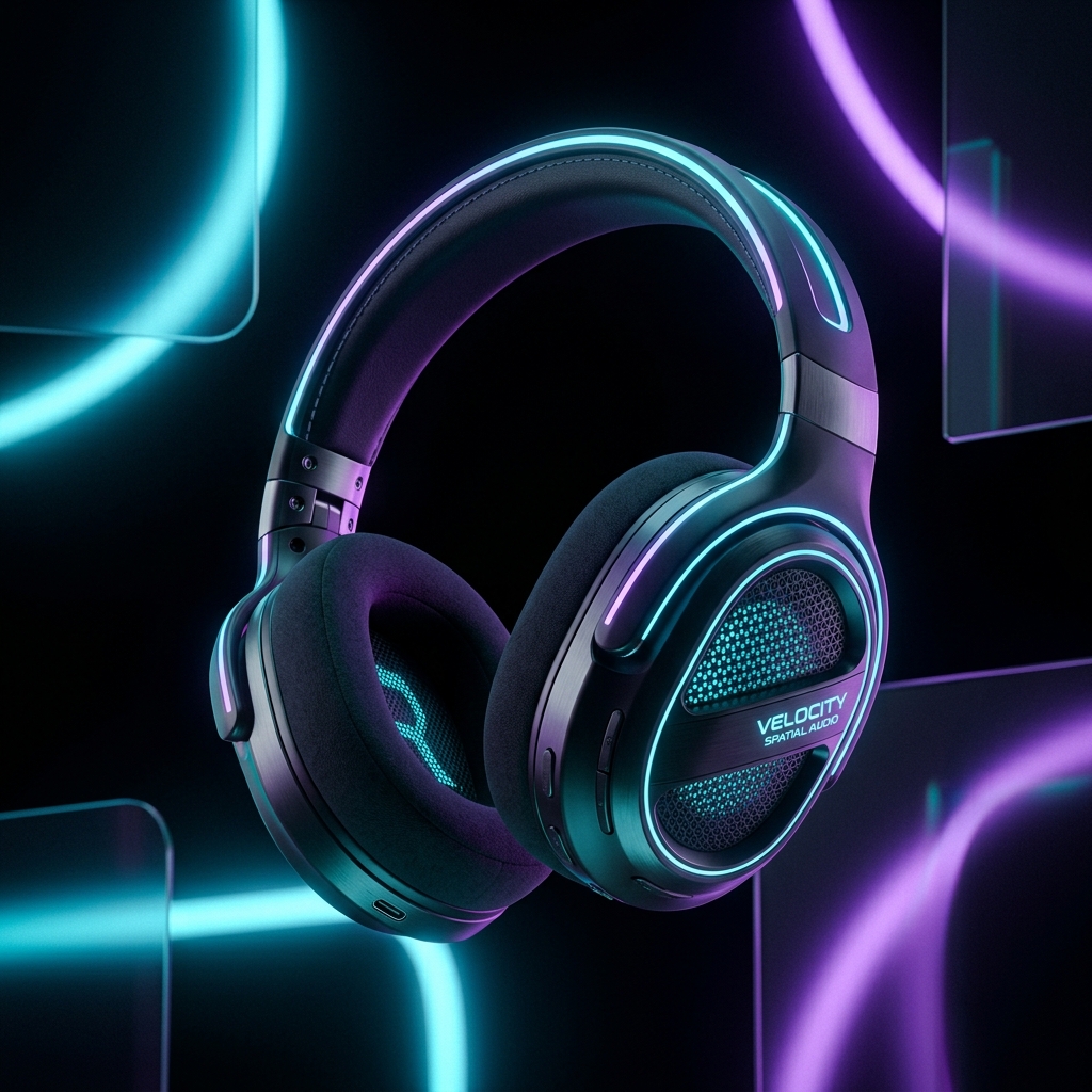 AuraPulse Spatial AI Headphones
